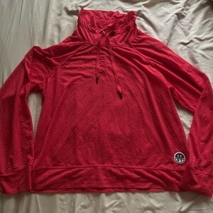 DKNY Sport Scarlet Mesh Pullover